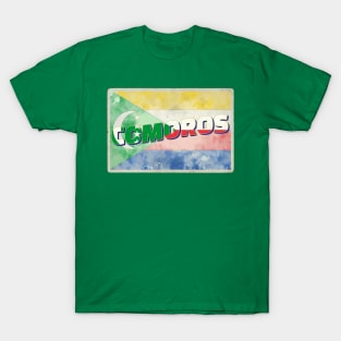 Comoros vintage style retro souvenir T-Shirt